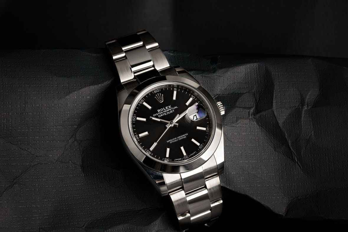 Rolex Datejust II Stainless Steel Black Dial 116300