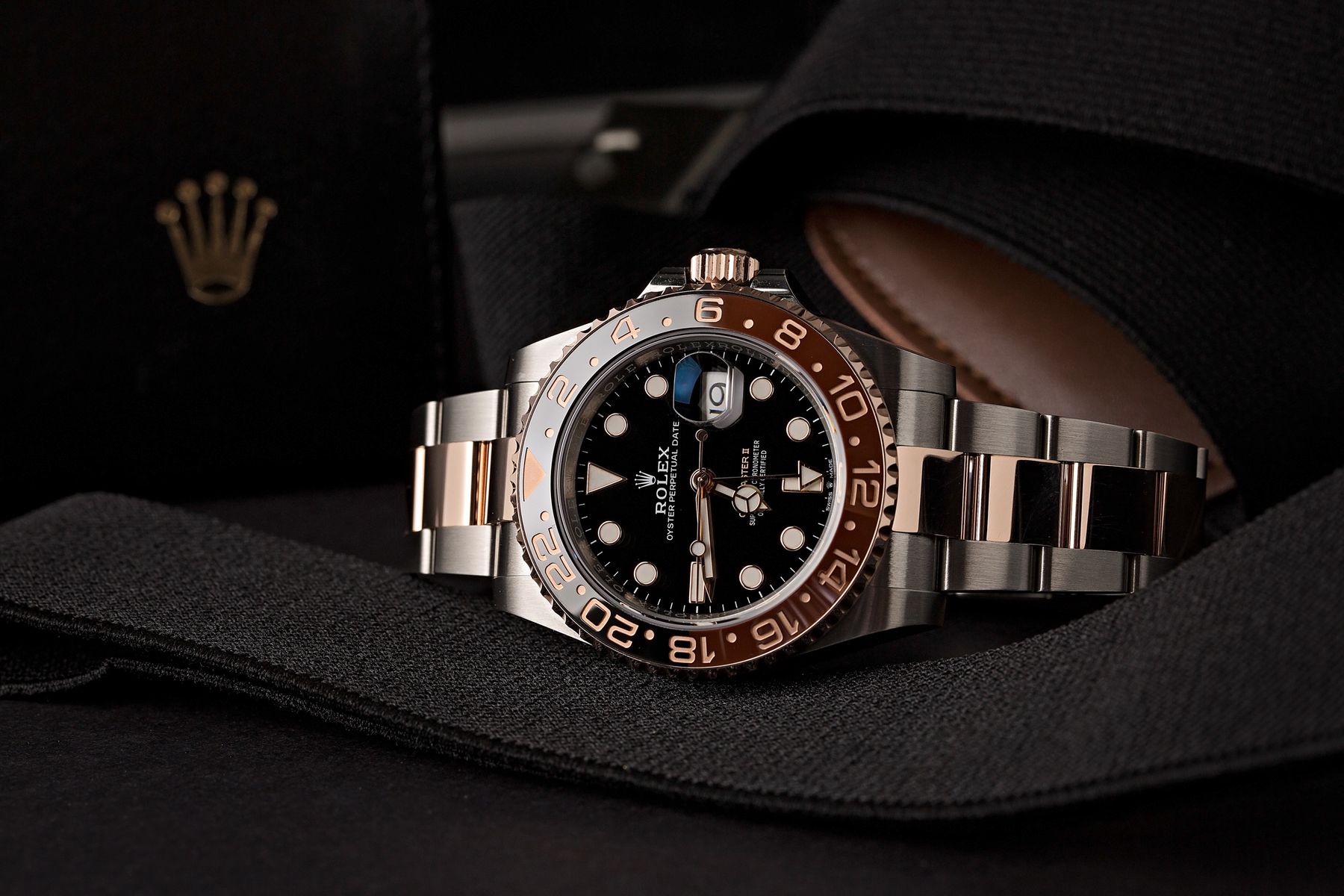 Rolex GMT-Master II ref. 126711CHNR - “Root Beer” Rolex Everose Gold Root Beer GMT-Master II 126711CHNR