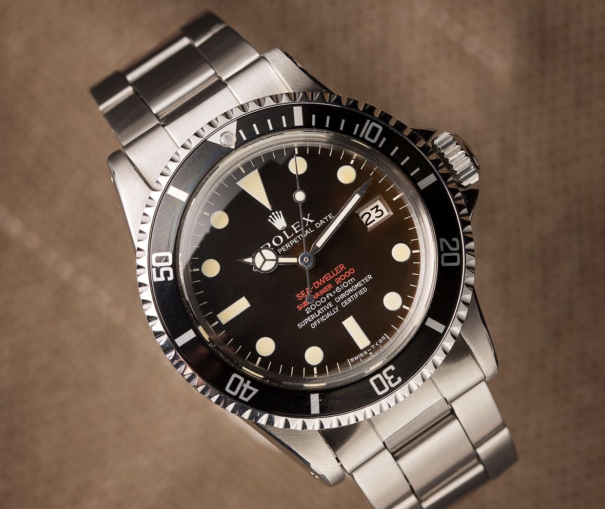 Vintage Rolex Sea-Dweller Double Red 1665 DRSD