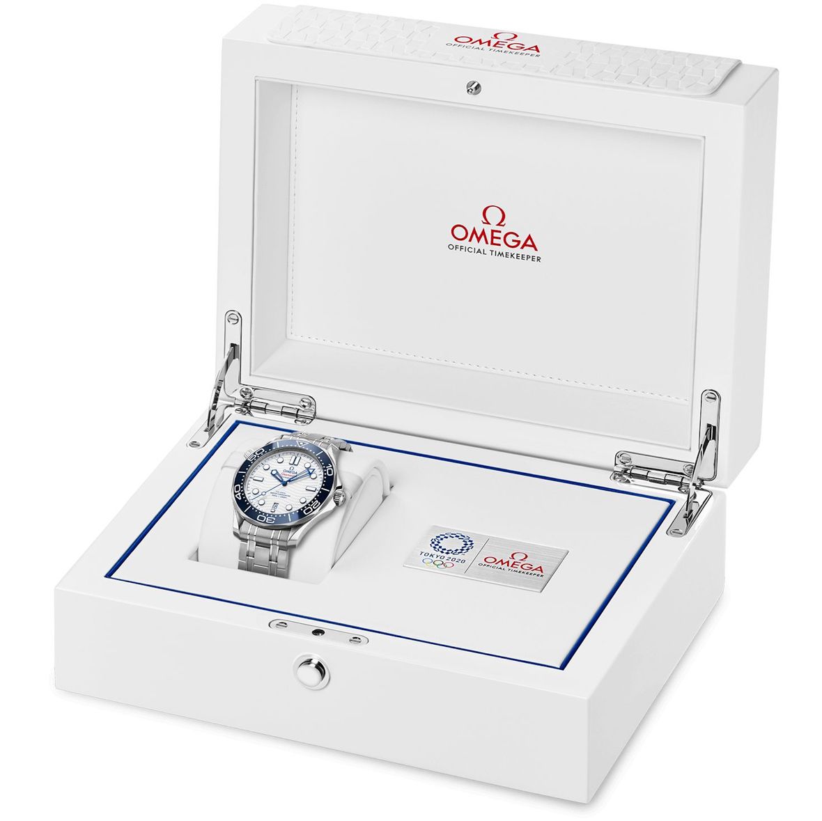 Omega Seamaster Tokyo 2020 Edition Diver 300M Olympics Presentation Box