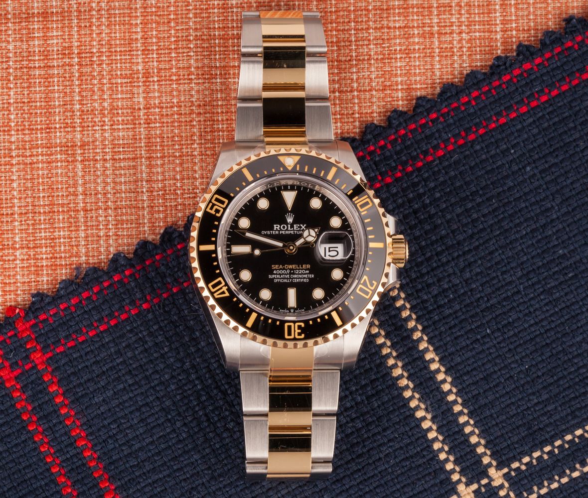 Rolex Sea-Dweller 126603 Two-Tone Steel Gold Rolesor 