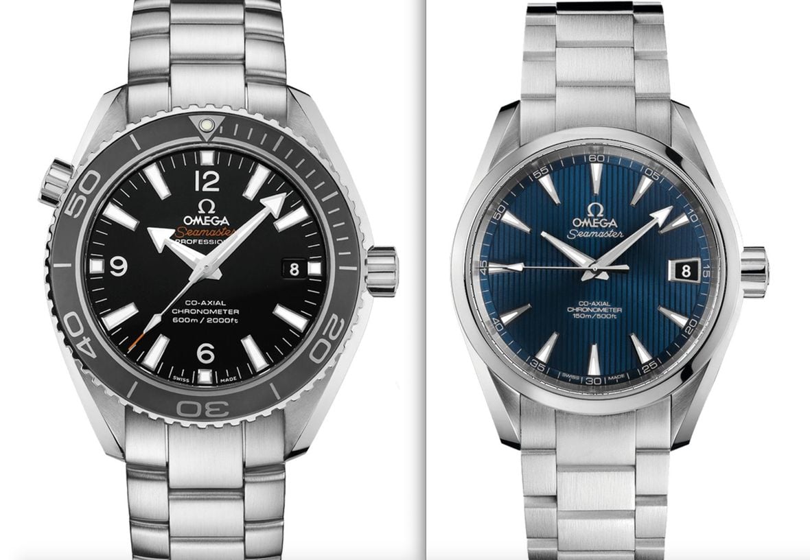 Omega Seamaster Planet Ocean and Aqua Terra - Skyfall James Bond Omega Seamaster Planet Ocean Aqua Terra Skyfall
