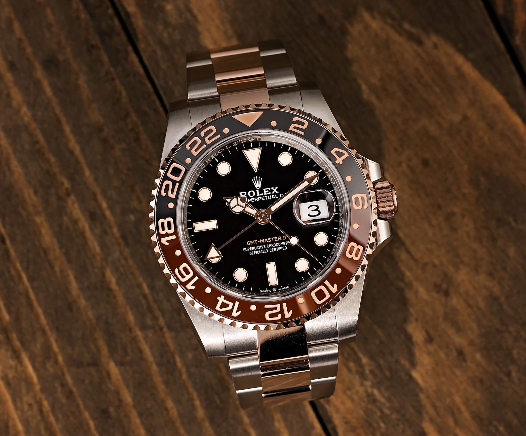 Rolex GMT-Master II 126711CHNR Root Beer