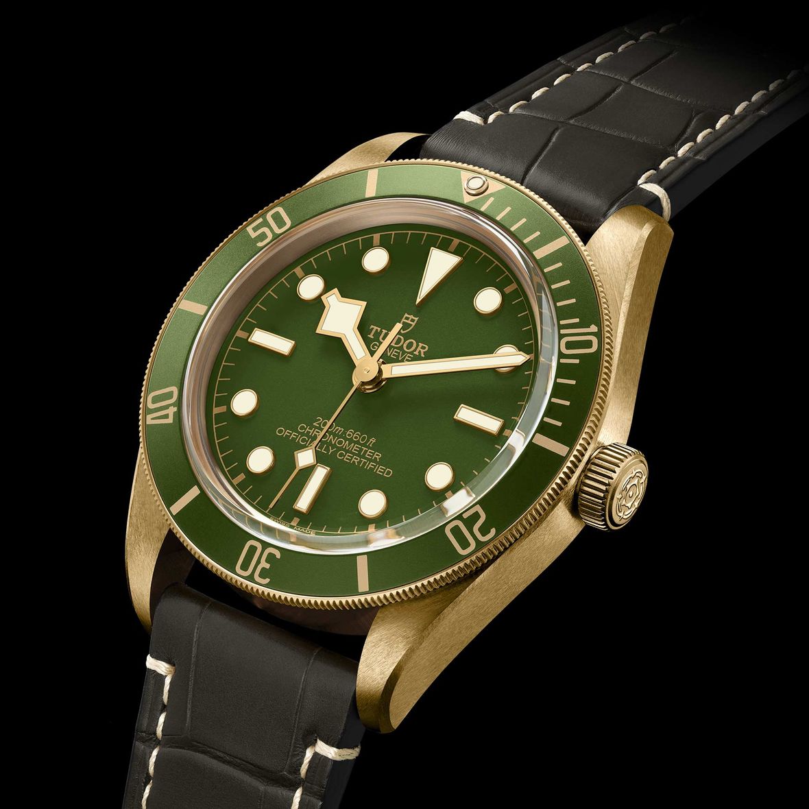 Tudor Black Bay 58 Green Fifty Eight 18k Gold