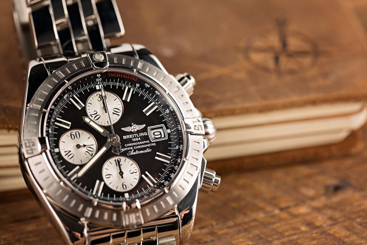  Breitling Chronomat Stainless Steel