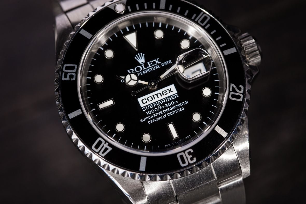 COMEX Dial Rolex Submariner 16610 Dive Watch 