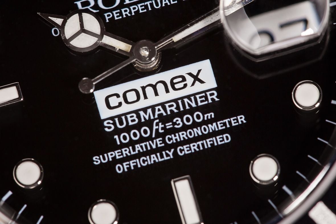 Rolex Submariner 16610 COMEX DIal