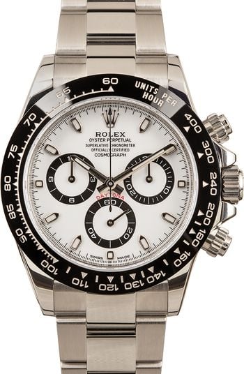 Rolex Daytona 116500LN White Dial Stainless Steel