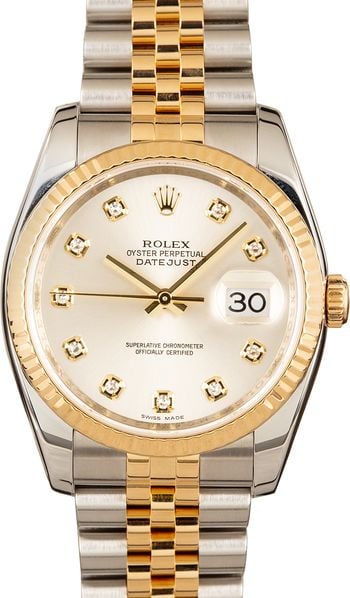 Russell Westbrook Rolex Datejust 36 Two-Tone Diamond Dial
