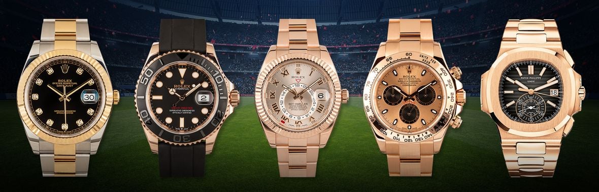Luxury Watches Worn By The World’s Top Professional Soccer Players
