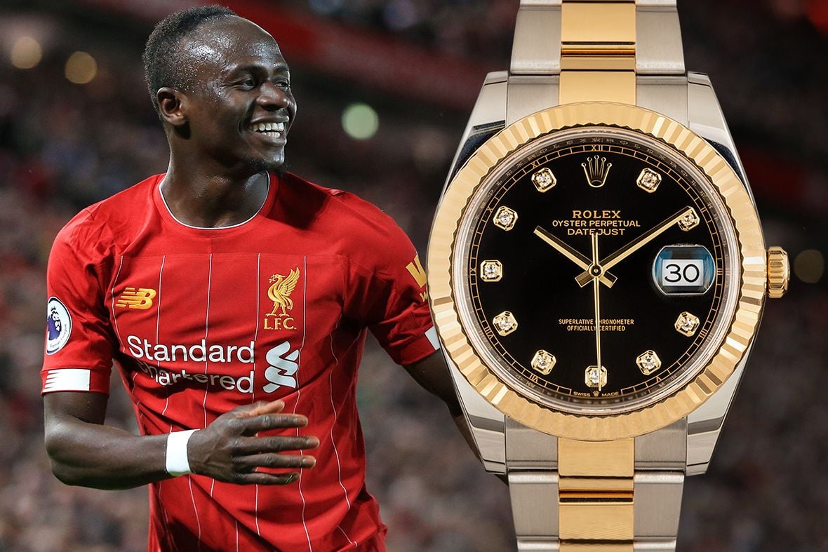 Sadio Mane Rolex Datejust 41 126333 Diamond Dial