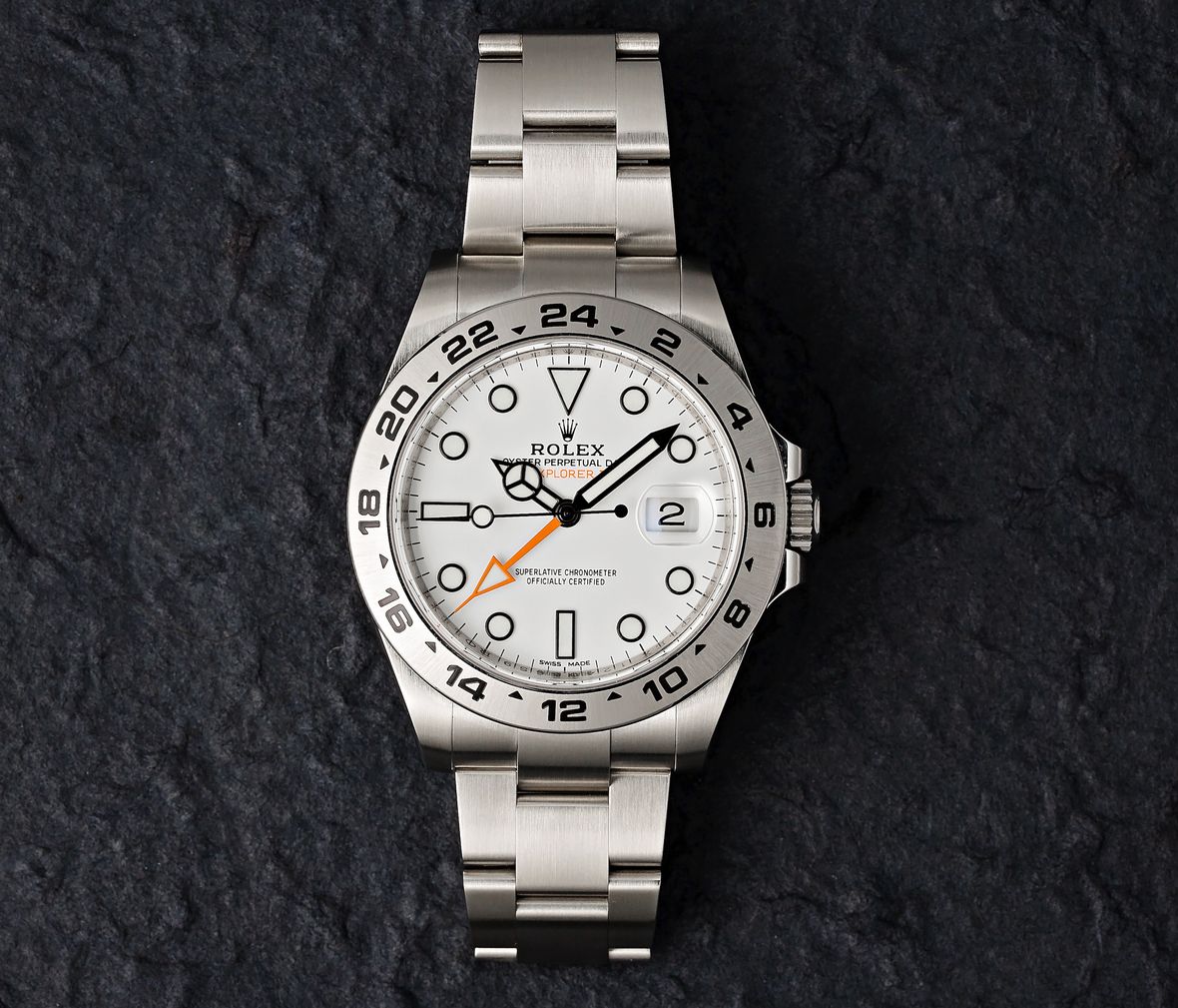 Rolex Polar Explorer II 216570 Orange Hand