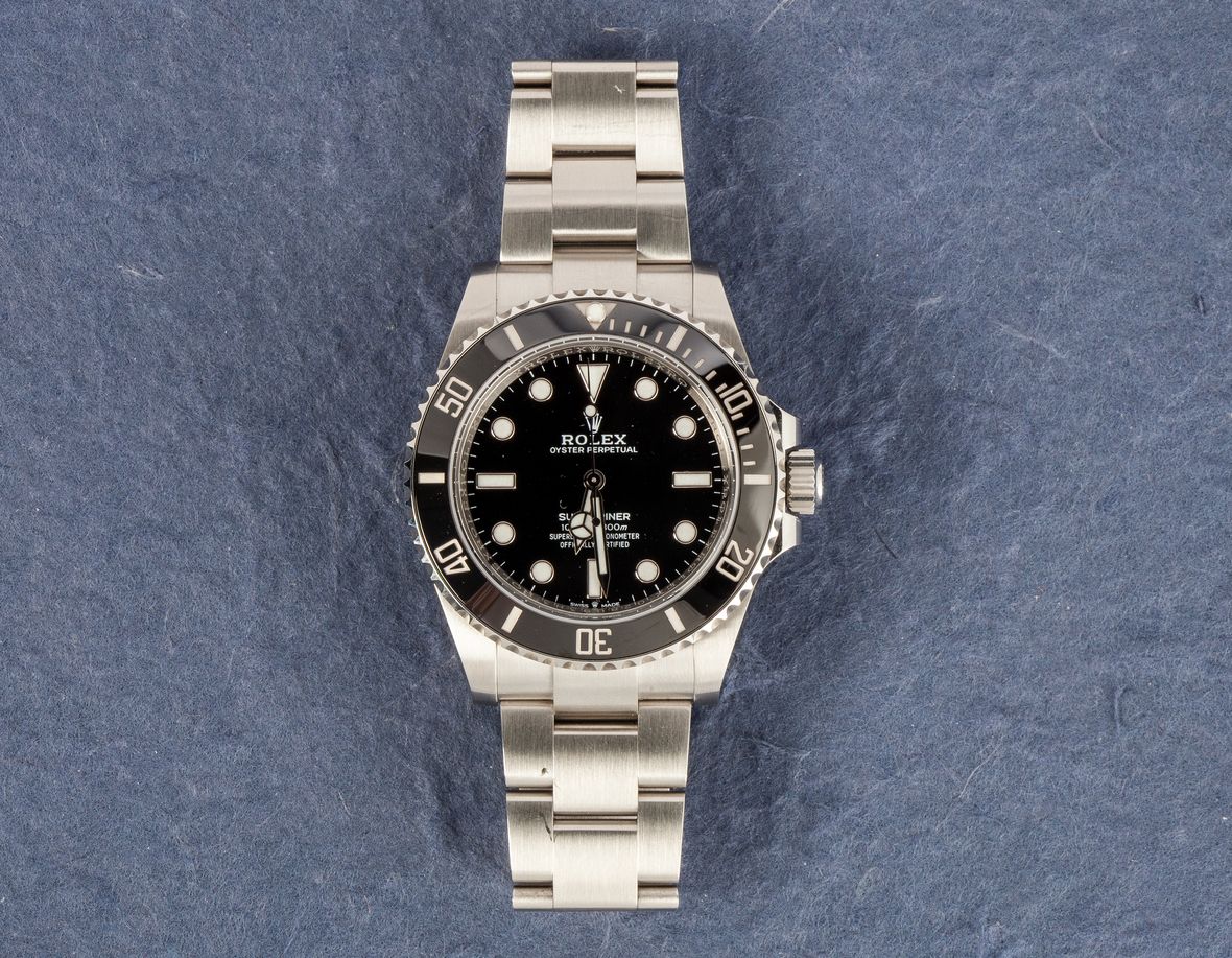 Rolex Submariner No-Date 41mm 124060 Stainless Steel Black Dial