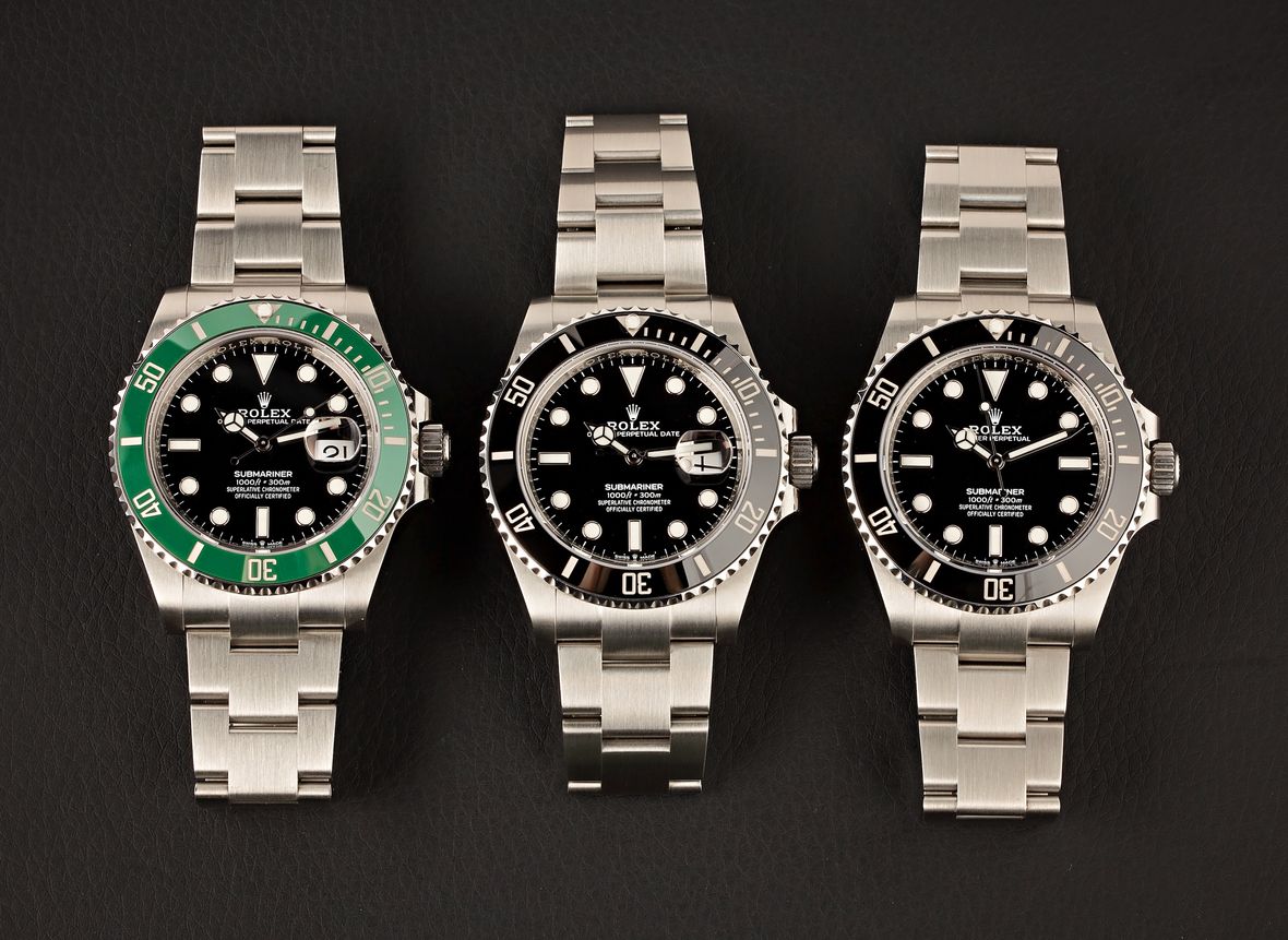 Stainless Steel Rolex Submariner 41mm Dive Watches