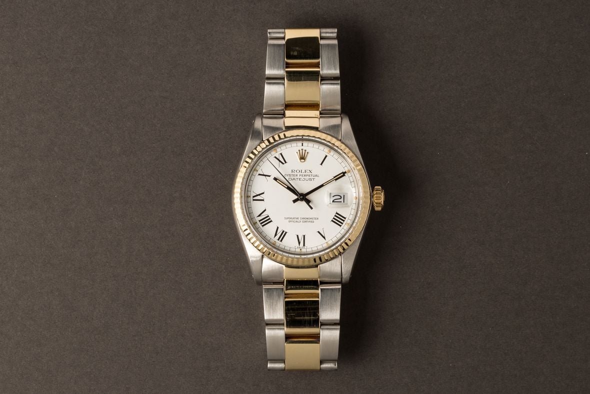Rolex Datejust 36 ref. 16013 - "Buckley Dial" Rolex Datejust 36 Two-Tone 16013 Buckley Dial Oyster Bracelet