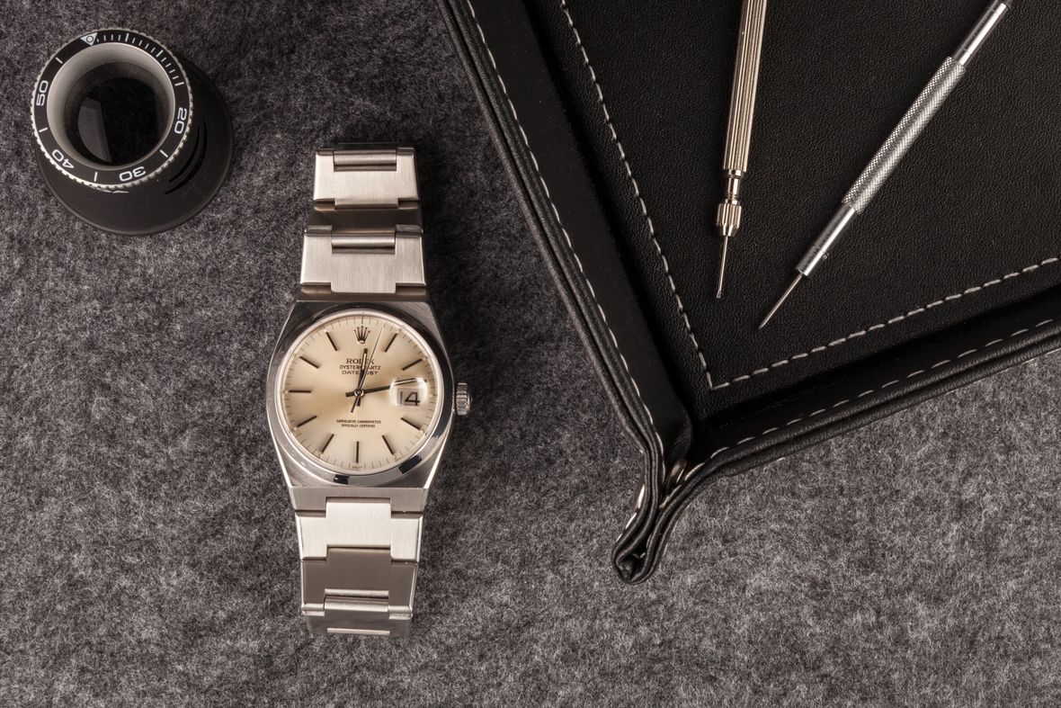 Rolex Oysterquartz Datejust Stainless Steel