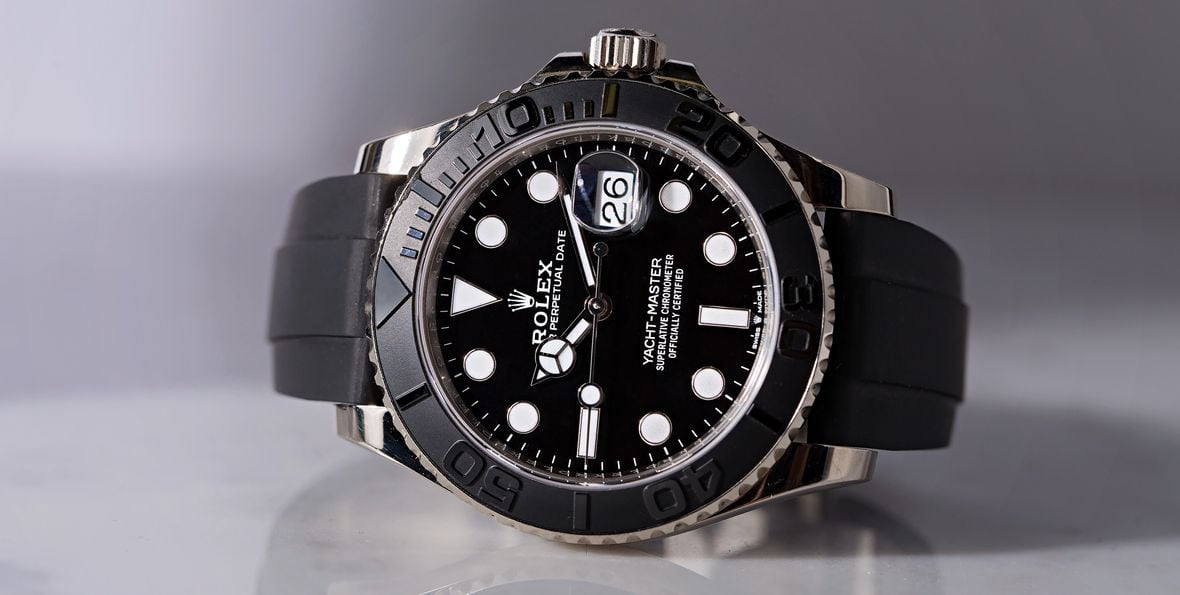 rolex yacht master weight