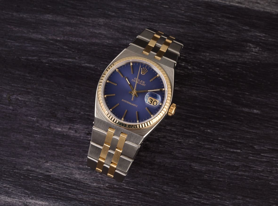 Rolex Oysterquartz Datejust Two-Tone