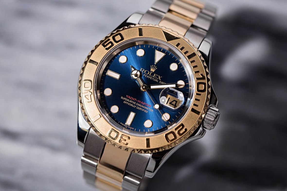 Rolex Yacht-Master Two Tone Oyster Watch