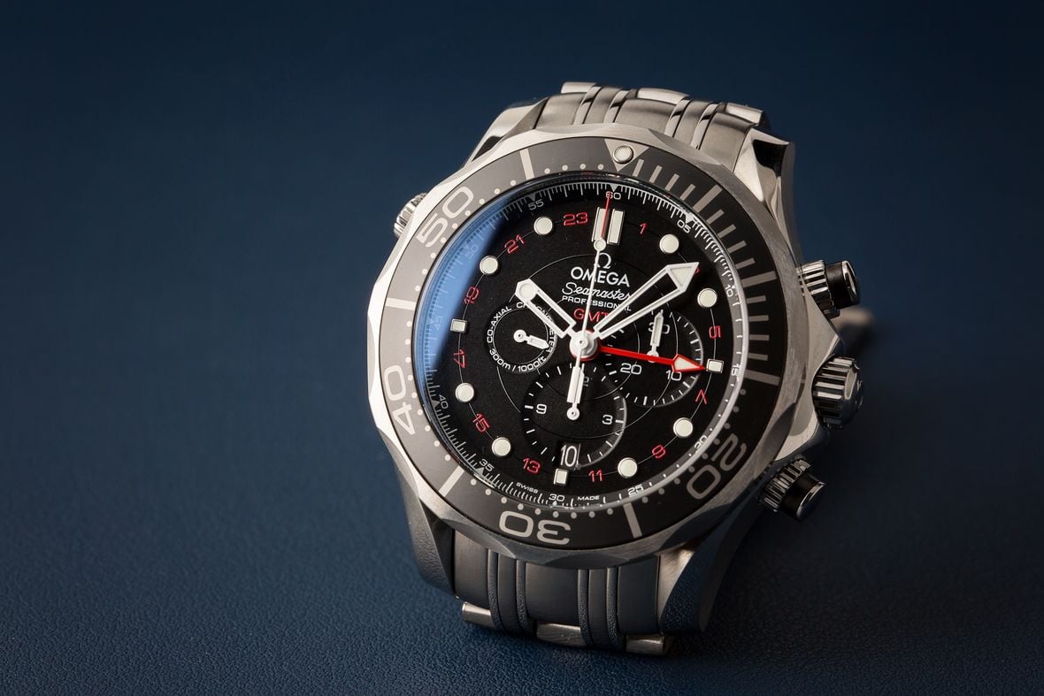 Omega Seamaster Diver 300M GMT Chronograph Stainless Steel