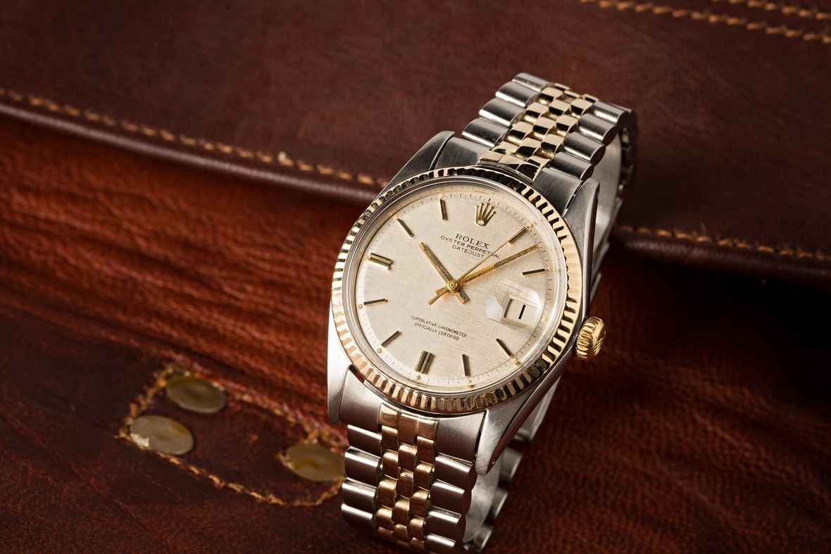 Vintage Rolex Datejust 1601 Two-Tone Jubilee Bracelet