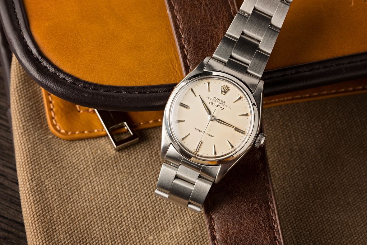 Vintage Rolex 5500 Air-King Super Precision