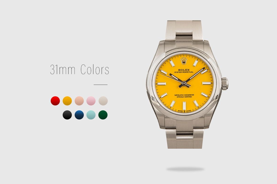 Rolex Oyster Perpetual 31 Dial Colors