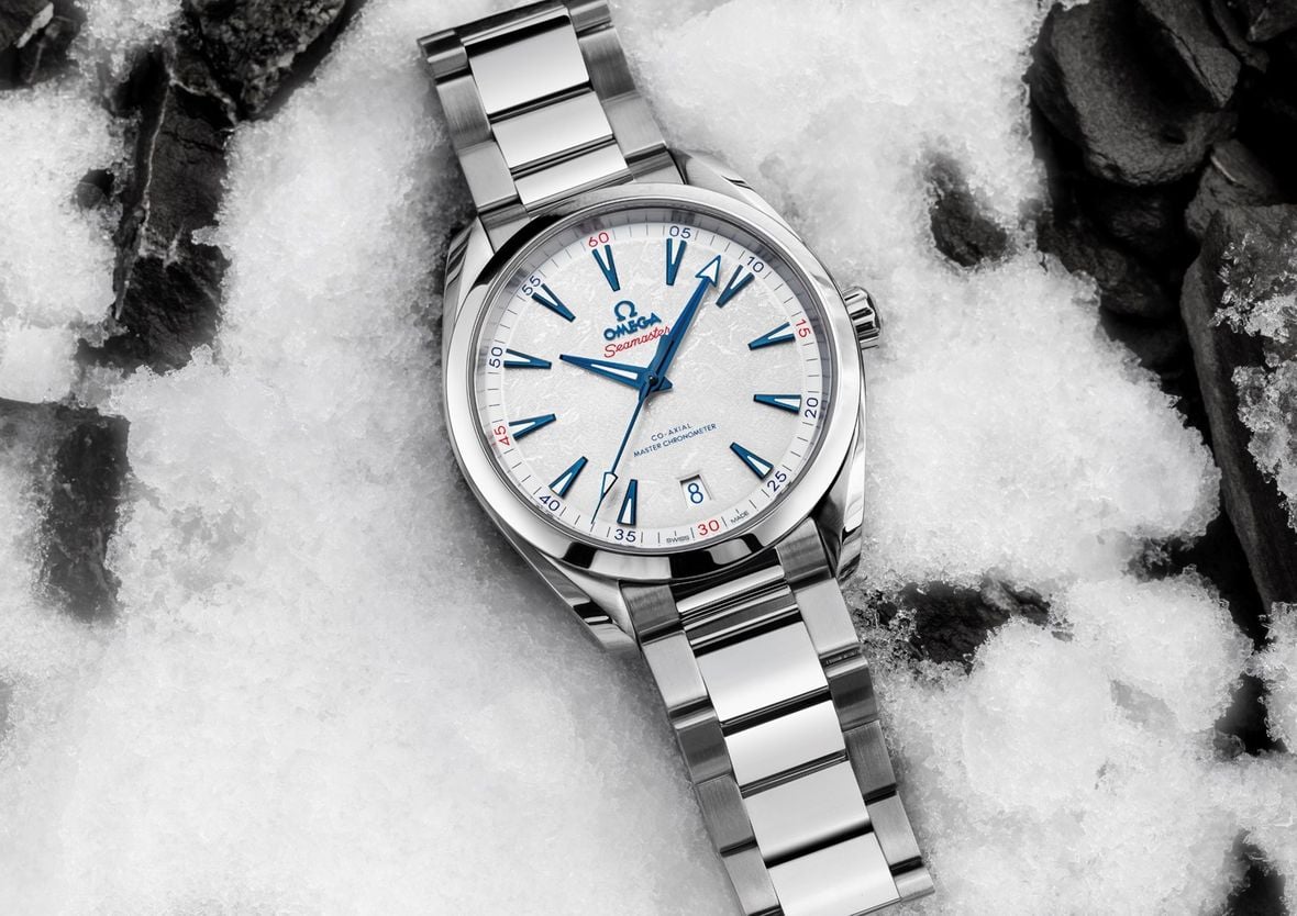 Omega Seamaster Aqua Terra Beijing 2022 Winter Olympics Special Edition