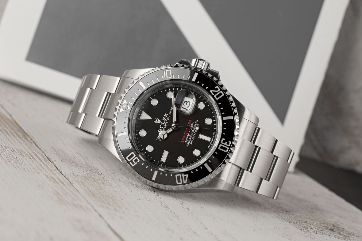Rolex 126600 Sea-Dweller Red Dial Text 43mm Stainless Steel