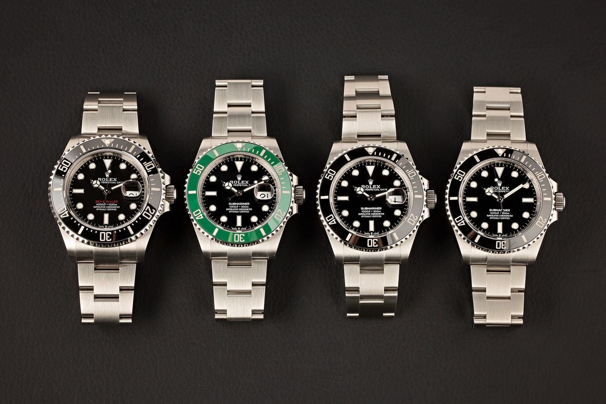 Rolex Dive Watches Comparison Guide