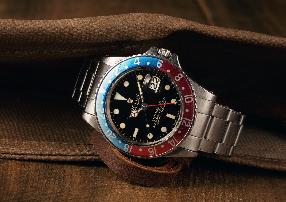 Vintage Rolex GMT-Master Pepsi 1675