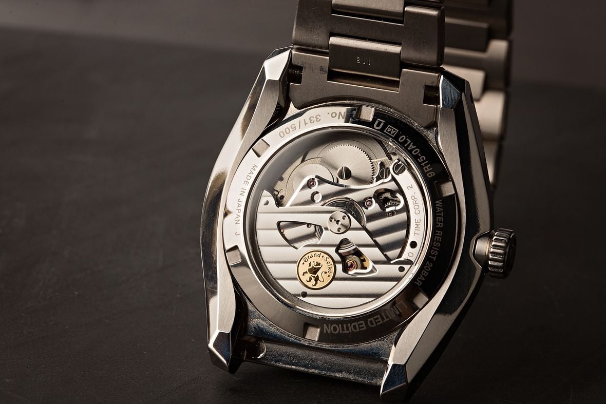 Grand Seiko Spring Drive Movement Titanium Limited Edition