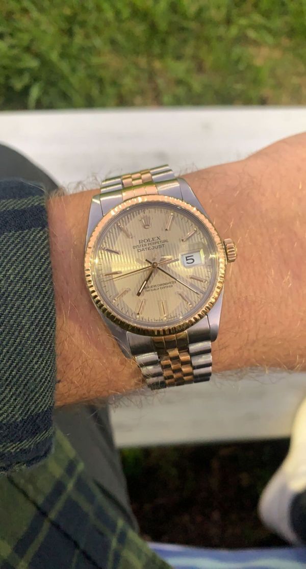Rolex Datejust 16013 Two-Tone Jubilee Bracelet 