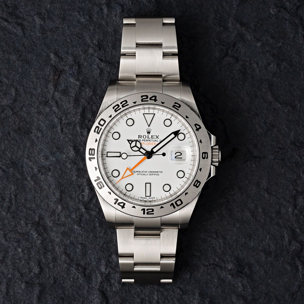 Rolex Explorer II 216570 White Dial Polar