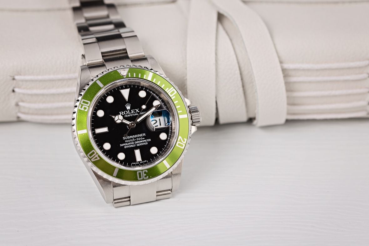 rolex kermit 16610lv watch