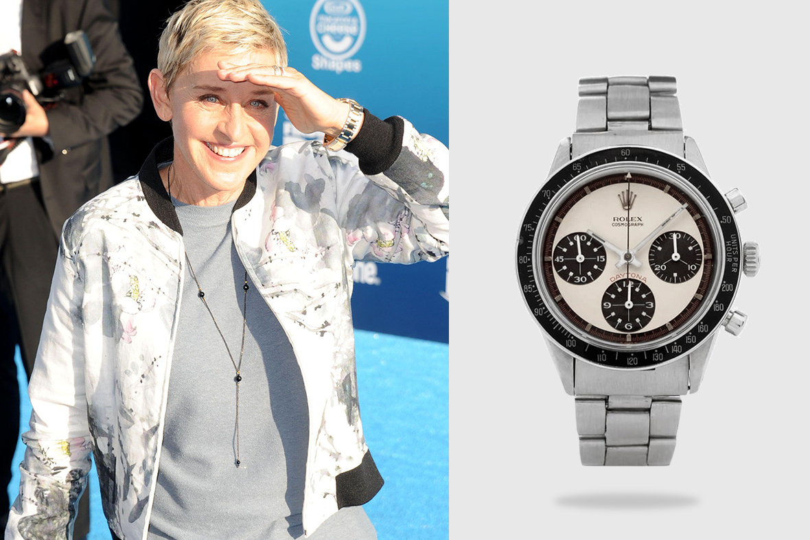 Ellen Degeneres Rolex Daytona