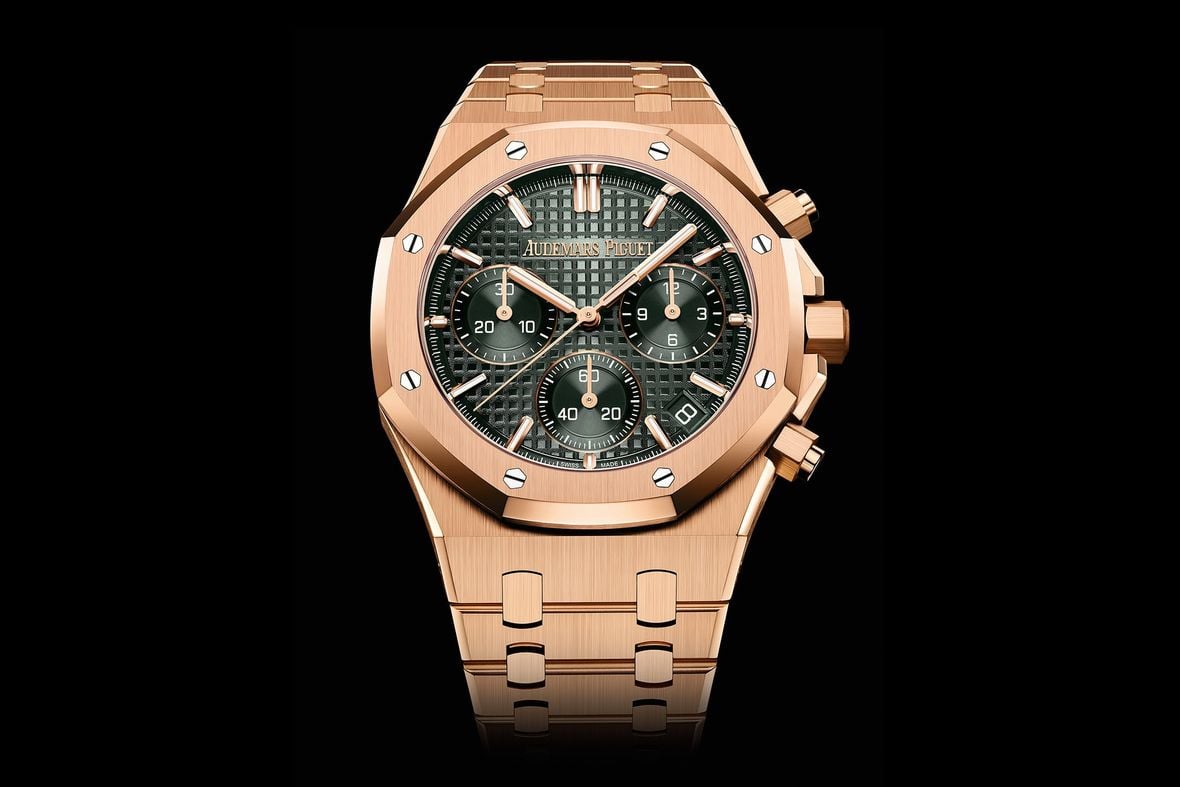 Audemars Piguet Royal Oak Chronograph 26240 50th Anniversary Pink Gold