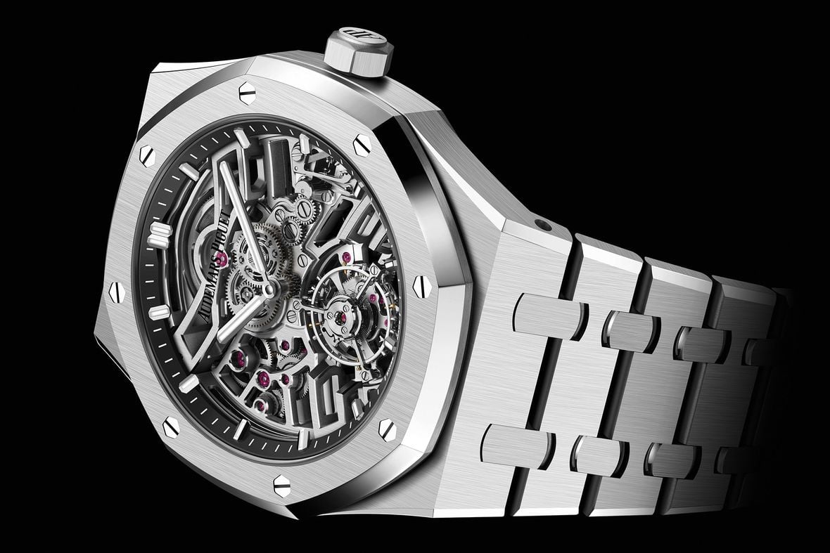 Audemars Piguet Royal Oak Selfwinding Flying Tourbillon Openworked 26735 50th Anniversary Stainless Steel