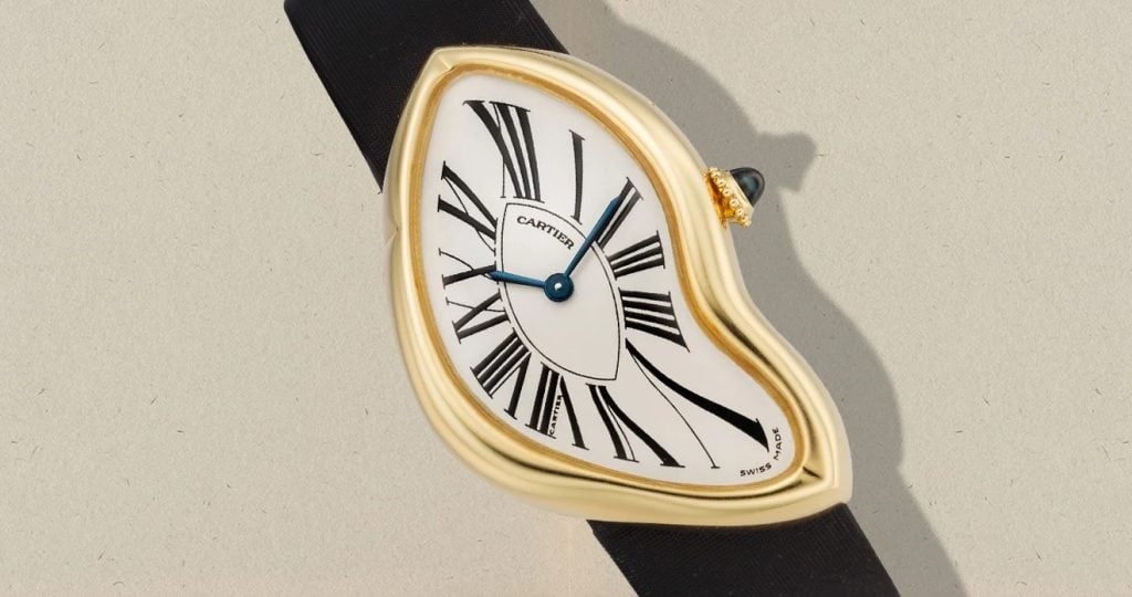 Unique Cartier Watch "Crash"