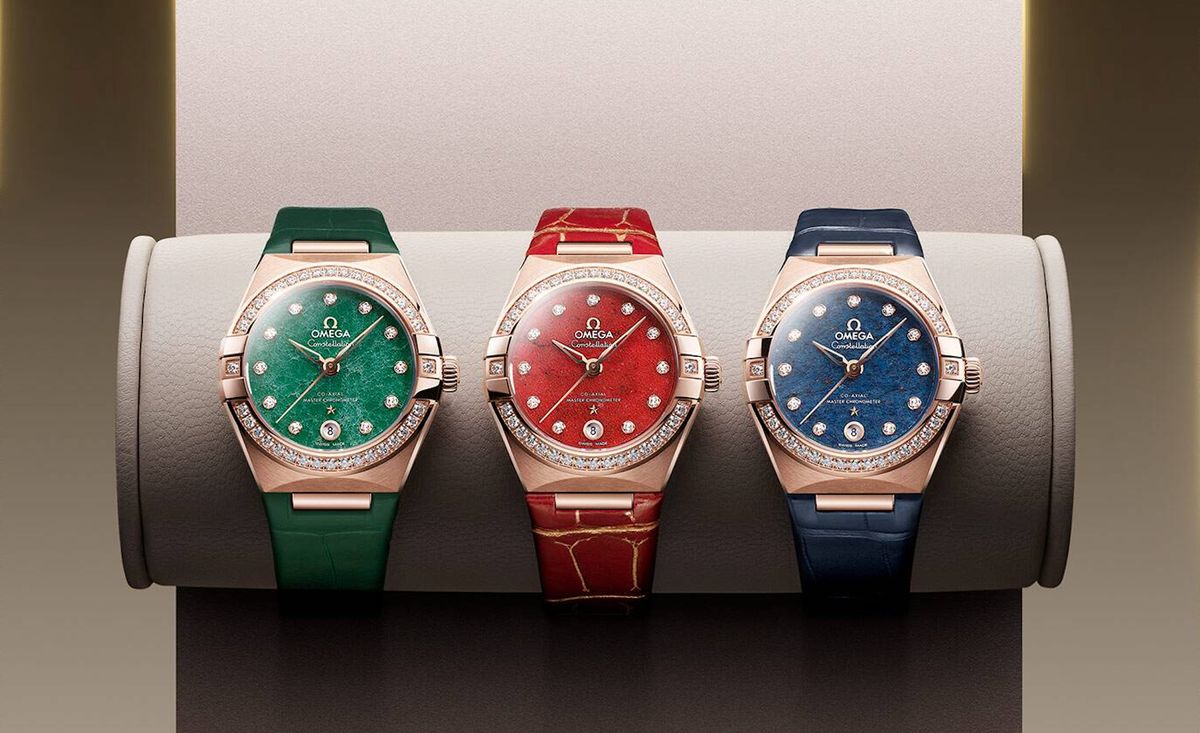 Omega Constellation - Aventurine Stone Dials Omega Constellation aventurine stone dial