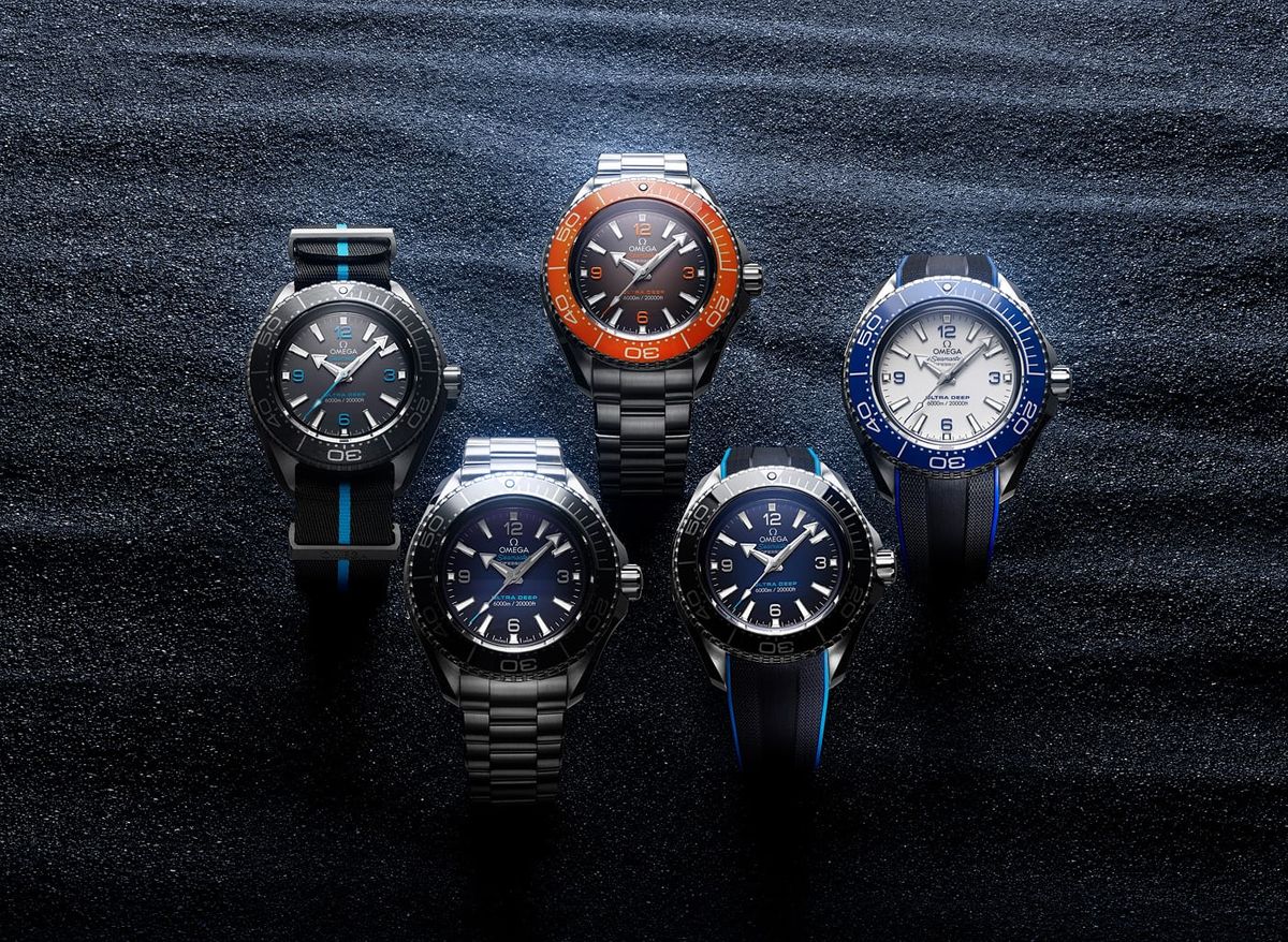 Omega Seamaster Planet Ocean Ultra Deep Dive Watches