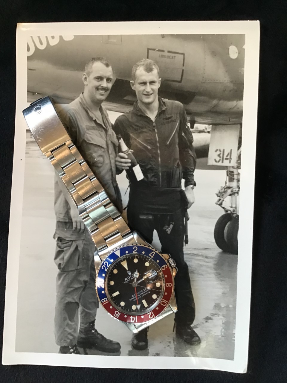Military watches Rolex GMT-Master 1675 Pepsi