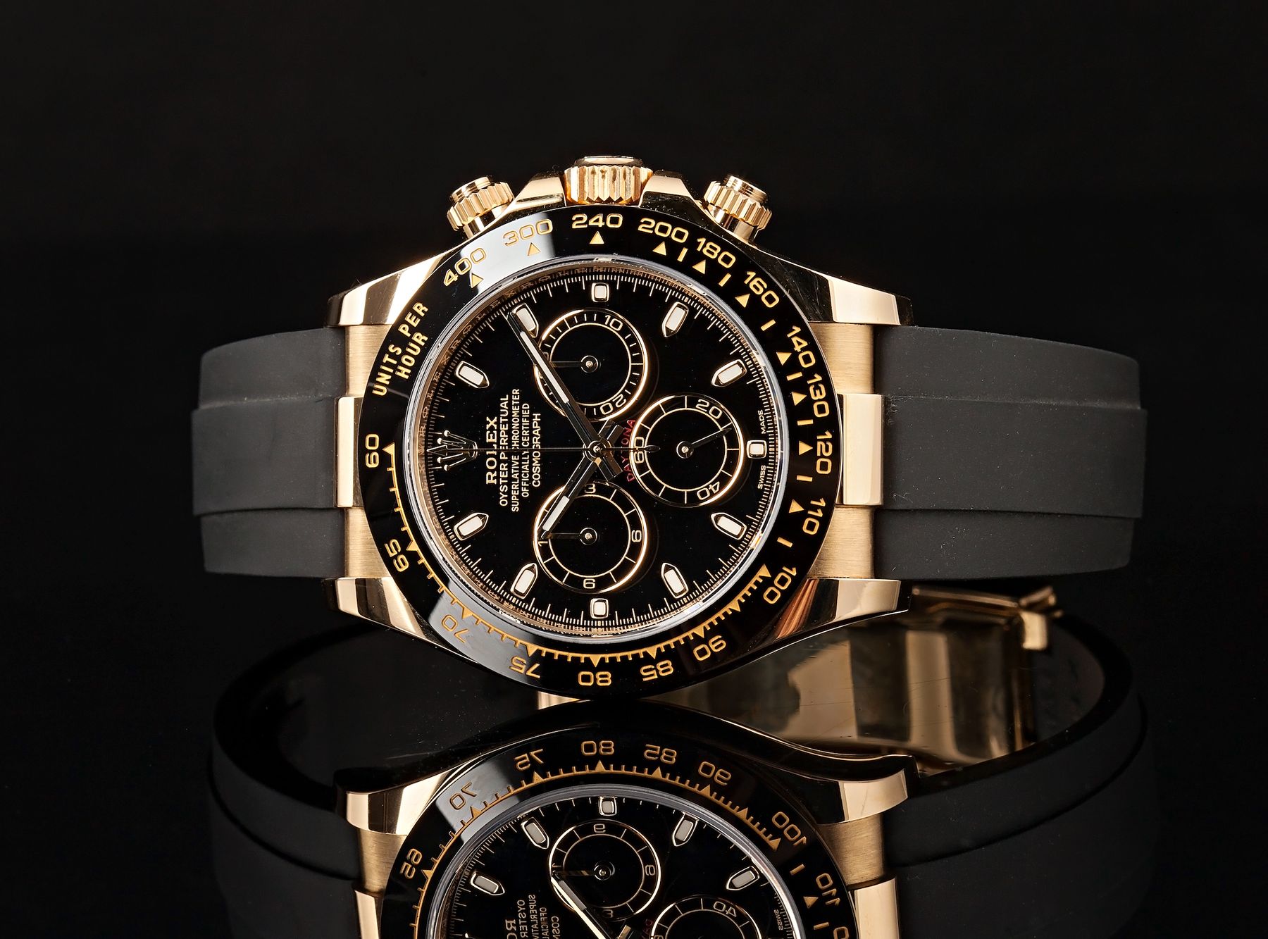 Rolex Oysterflex Bracelet Cosmograph Daytona Yellow Gold