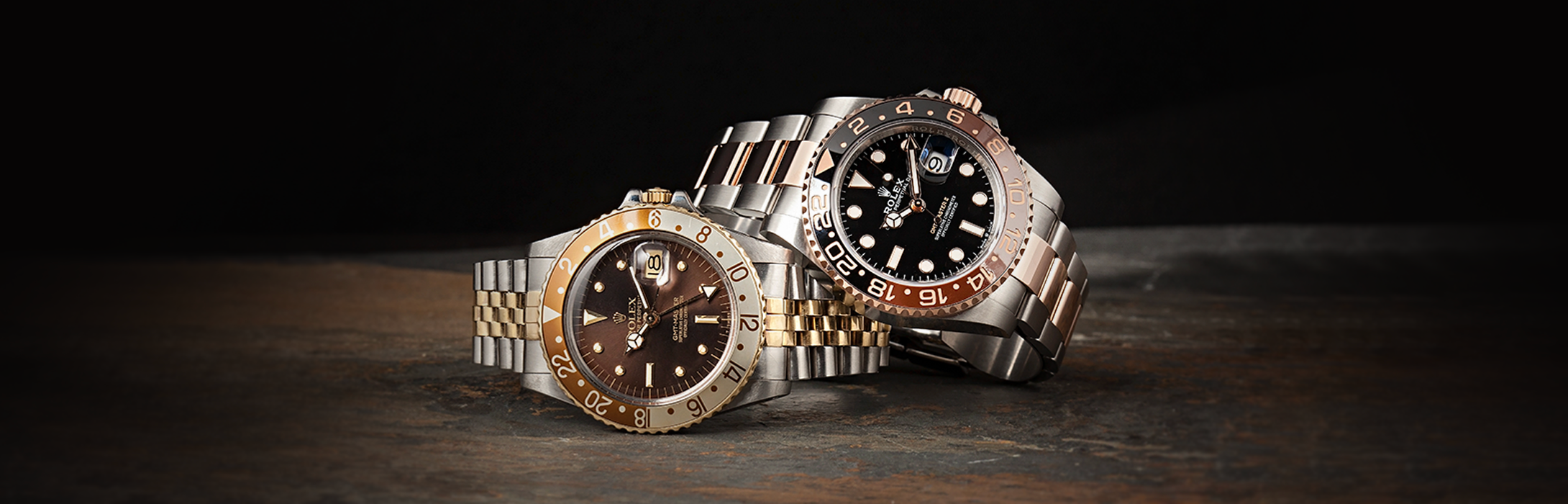 Modern vs. Vintage Comparison – Rolex GMT “Root Beer”