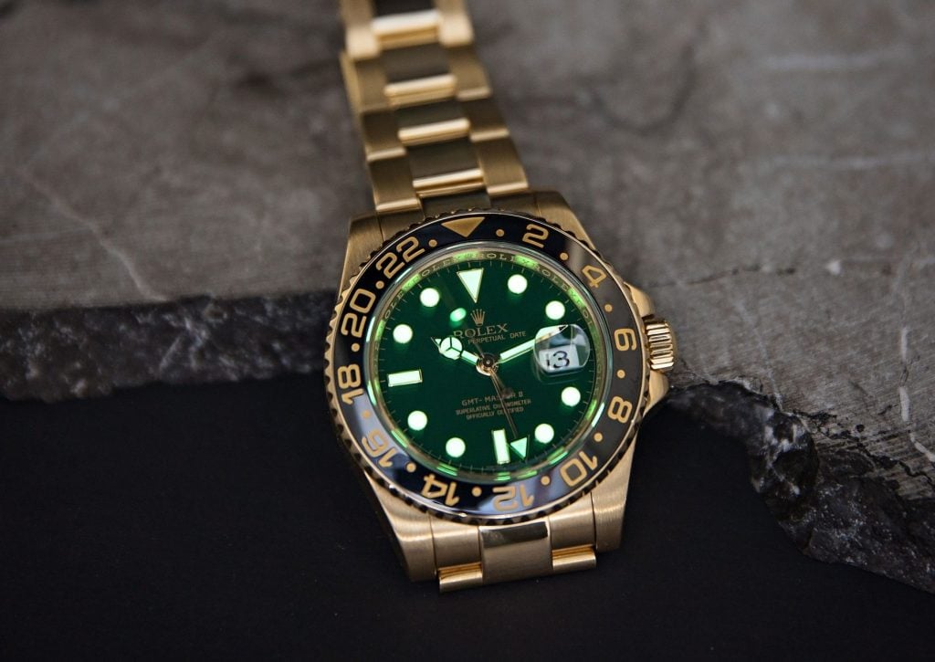 Rolex GMT-Master II Super-LumiNova Luminous Material