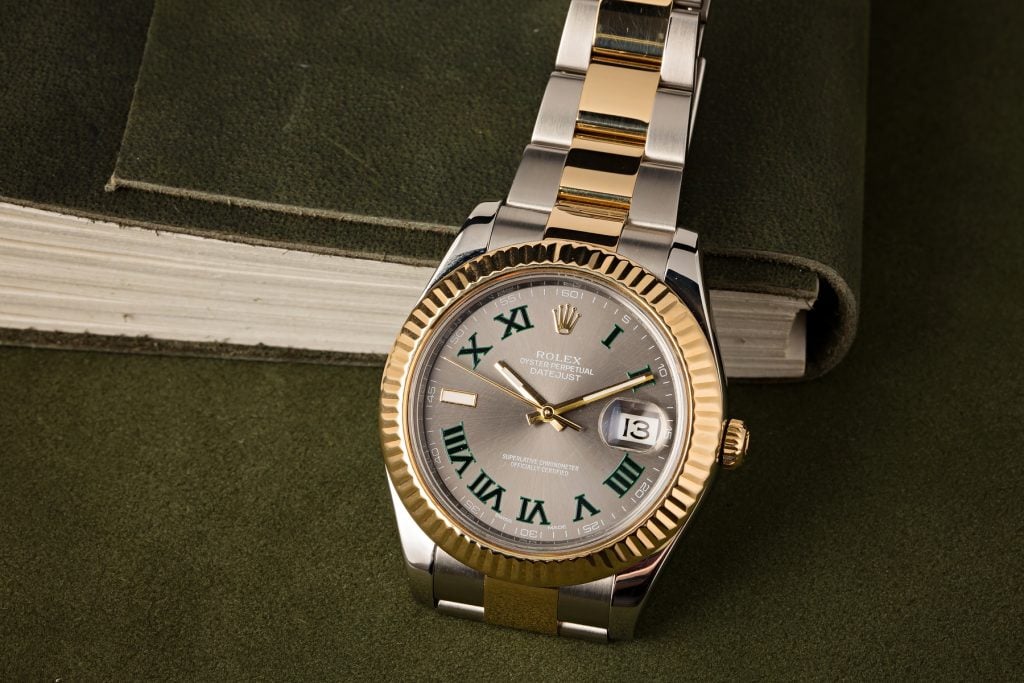 Rolex Datejust I vs. Datejust II vs. Datejust 41 Two-Tone 41mm Wimbledon Dial