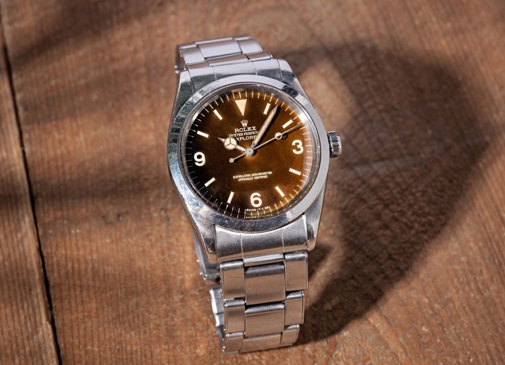 Rolex Explorer 1016 Tropical Dial Desirable Imperfections