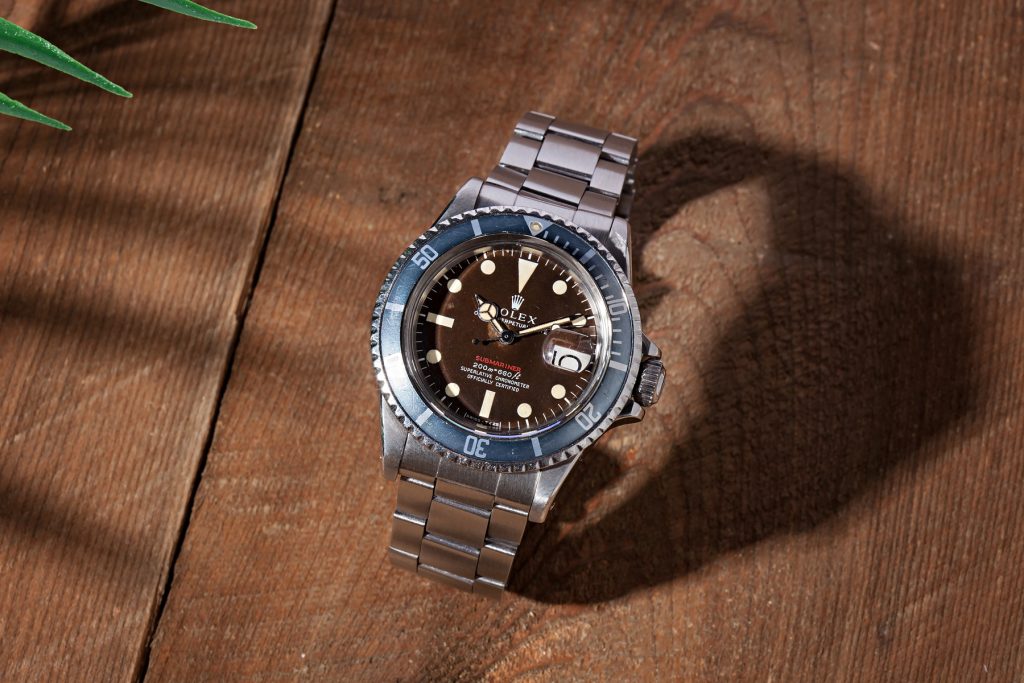 Vintage Rolex Submariner 1680 Tropical Dial Auction