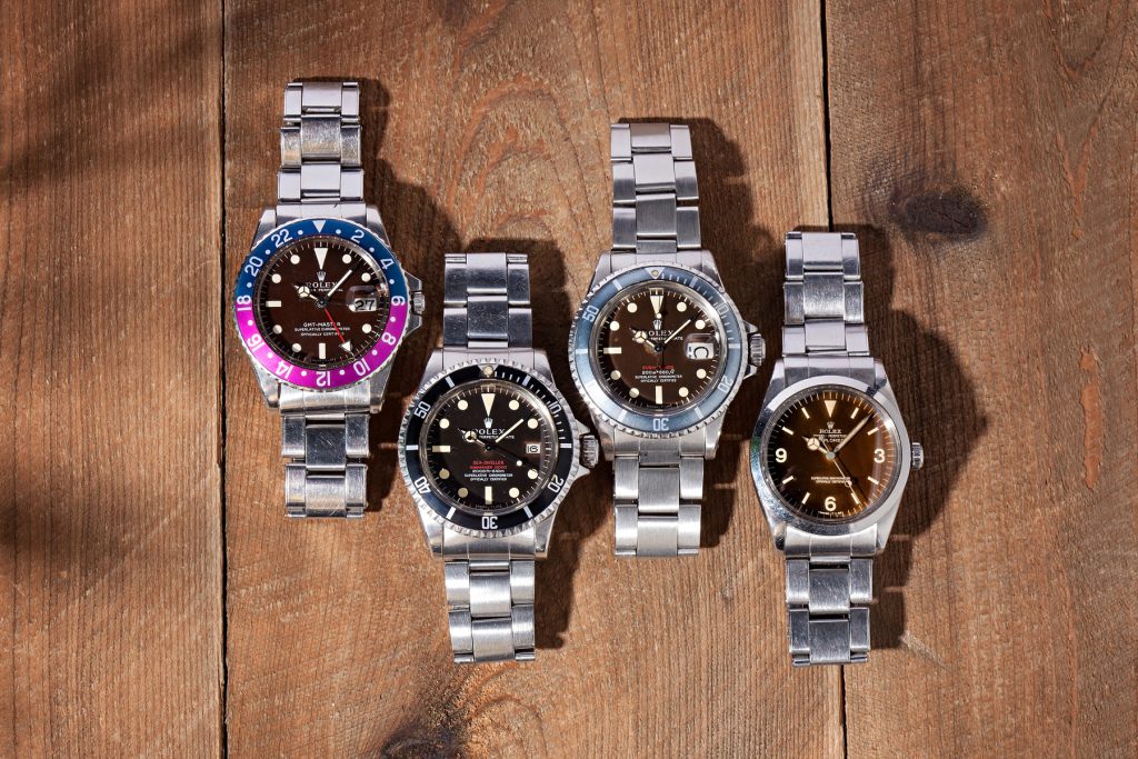 Vintage Rolex Tropical Dial Auction Vintage Rolex Tropical Dial Auction