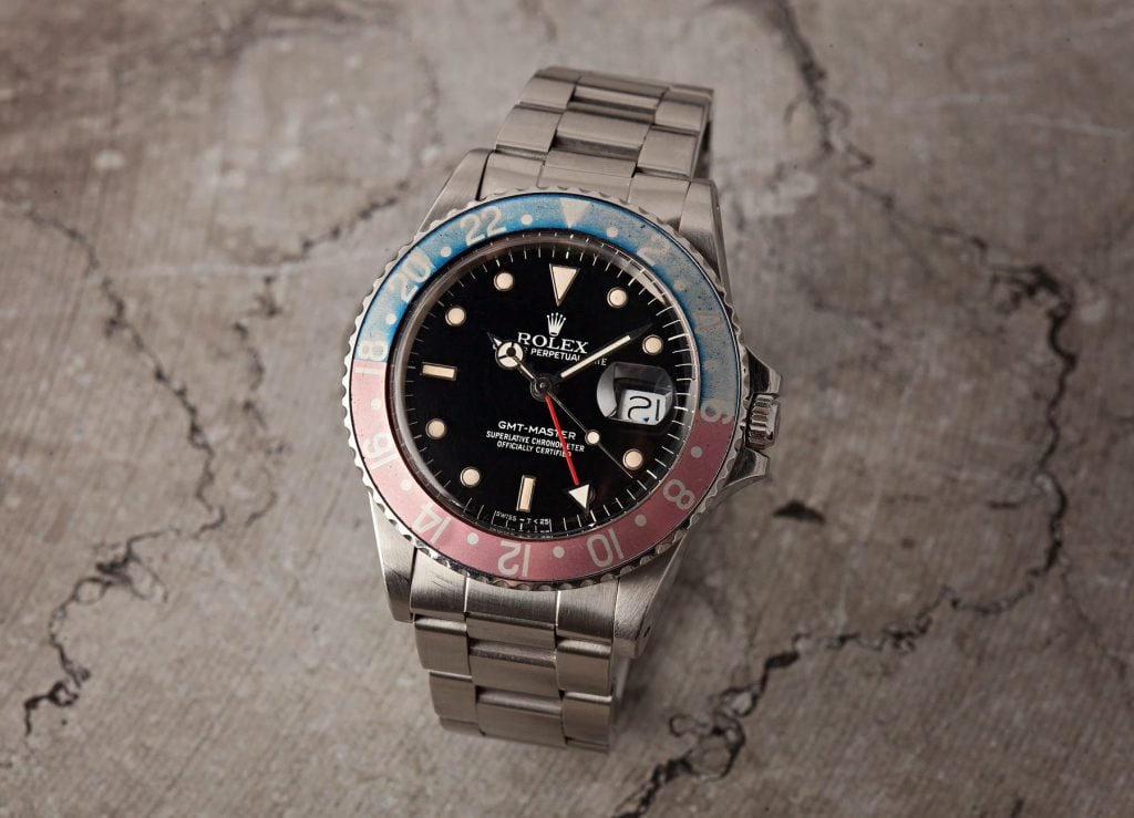 Rolex GMT-Master 16750 Ghost Bezel Desirable Imperfections